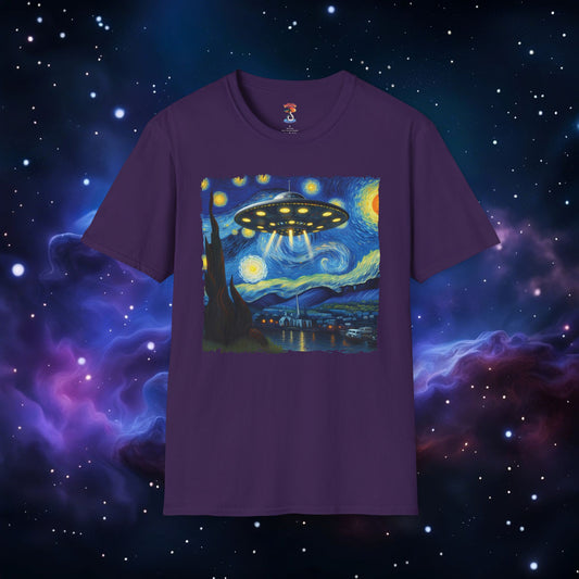 UFO STARRY NIGHT SHIRT