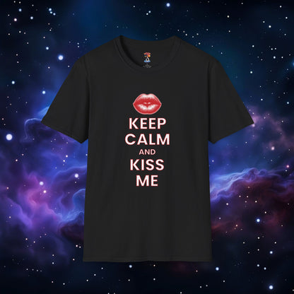 KEEP CALM AND KISS ME SHIRT