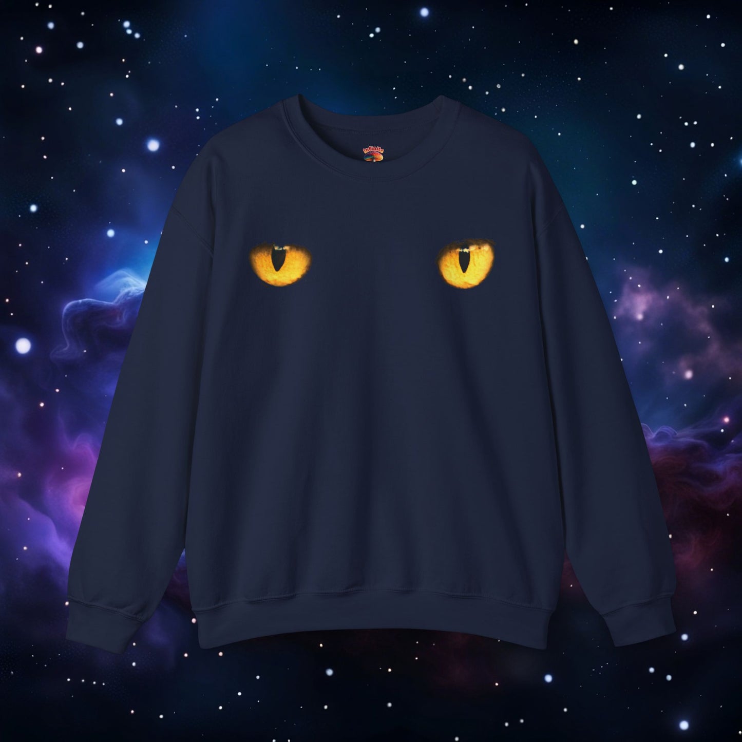 CAT EYES (YELLOW) SWEATSHIRT