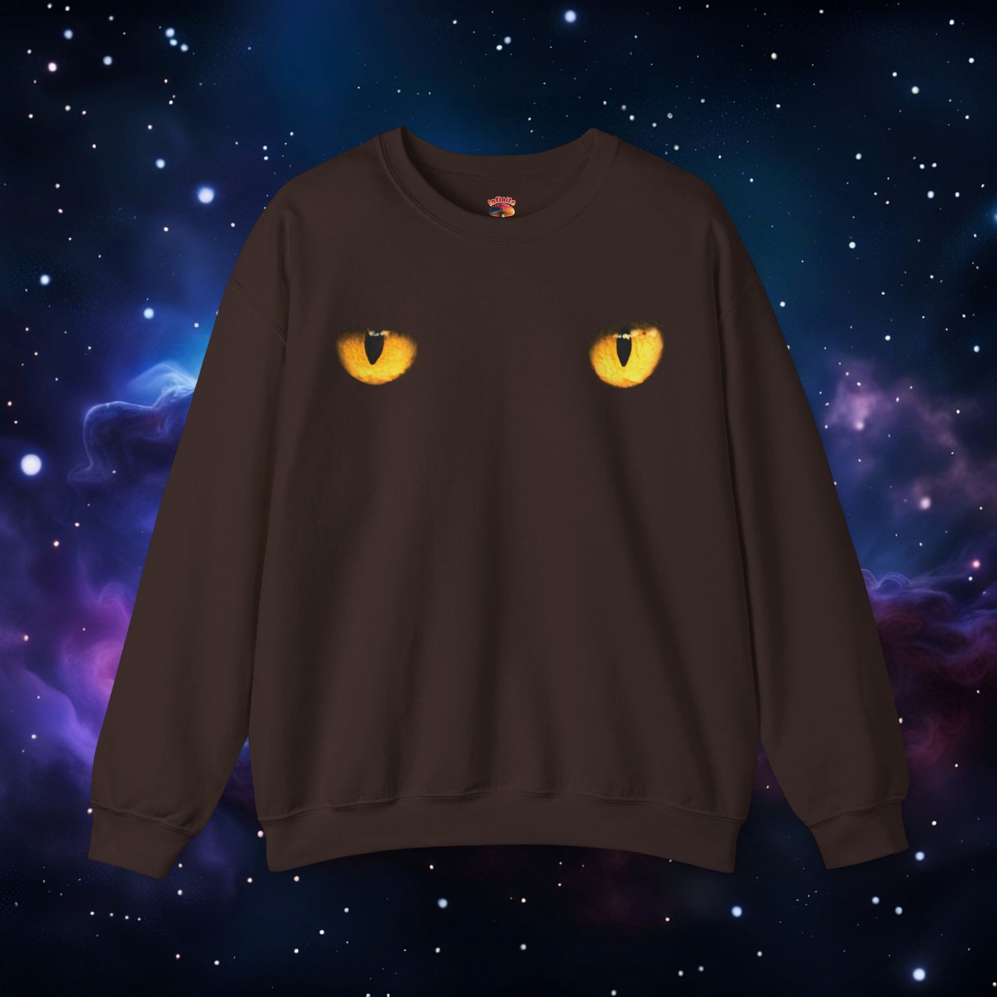 CAT EYES (YELLOW) SWEATSHIRT