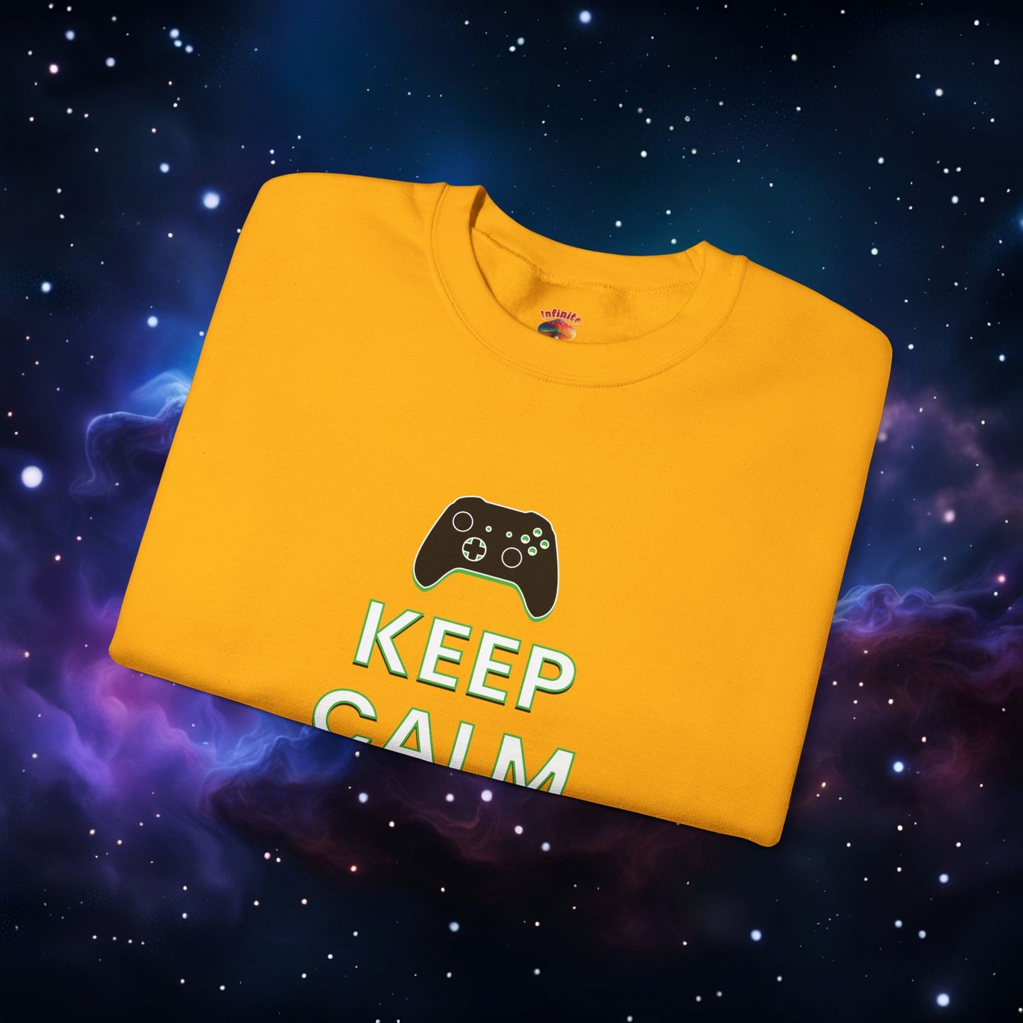 KEEP CALM AND GAME ON XB SWEATSHIRT