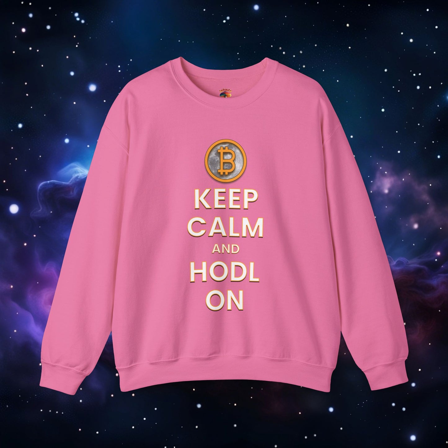 KEEP CALM AND HODL ON SWEATSHIRT