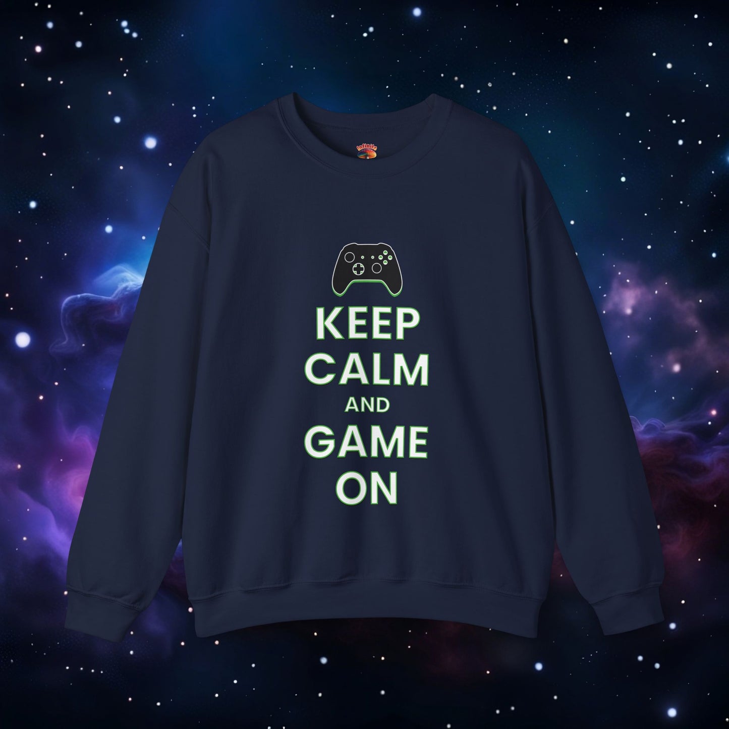 KEEP CALM AND GAME ON XB SWEATSHIRT