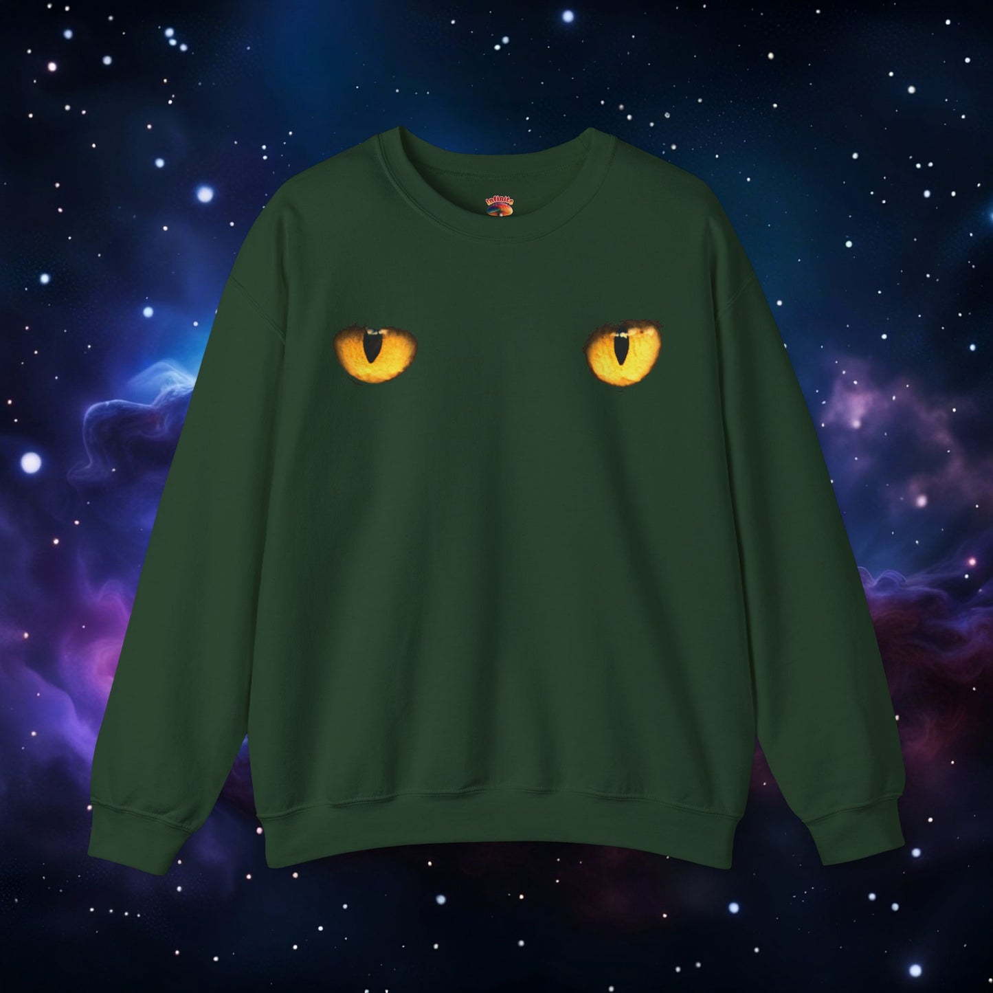 CAT EYES (YELLOW) SWEATSHIRT