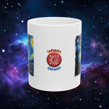 UFO STARRY NIGHT MUG