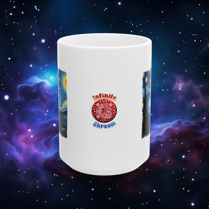 UFO STARRY NIGHT MUG