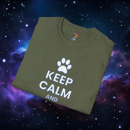 KEEP CALM AND PET ME SHIRT