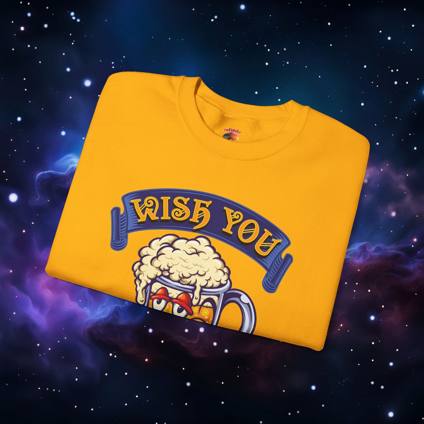 WISH YOU WERE BEER SWEATSHIRT