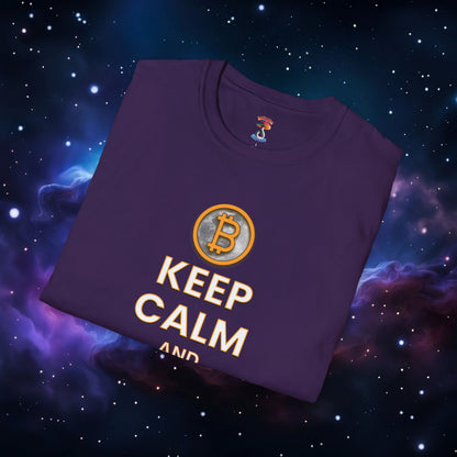 KEEP CALM AND HODL ON SHIRT