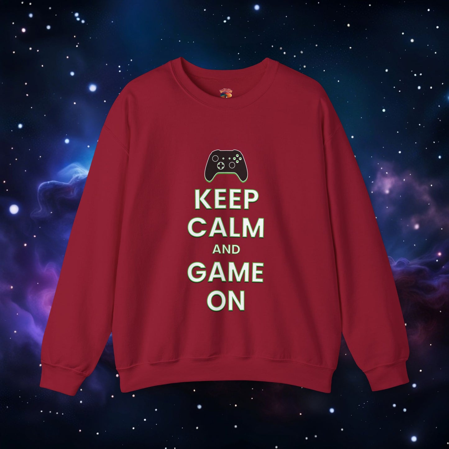 KEEP CALM AND GAME ON XB SWEATSHIRT