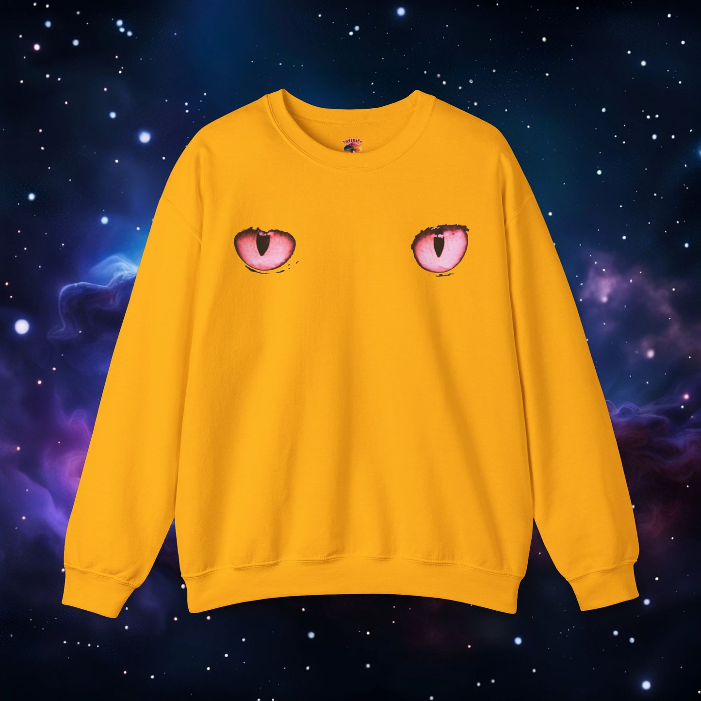 CAT EYES (RED) SWEATSHIRT