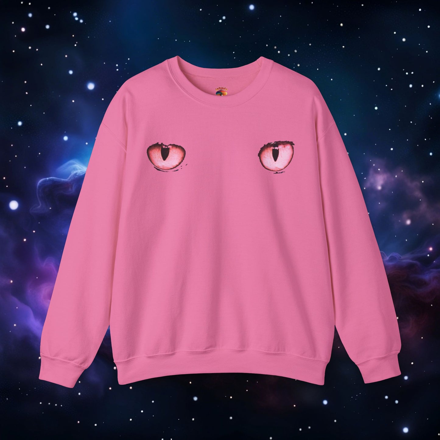 CAT EYES (RED) SWEATSHIRT