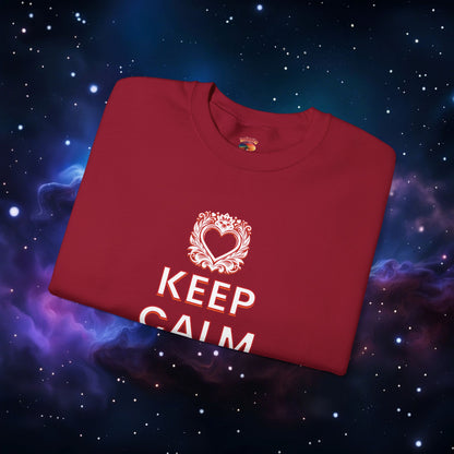 KEEP CALM AND LOVE ME SWEATSHIRT