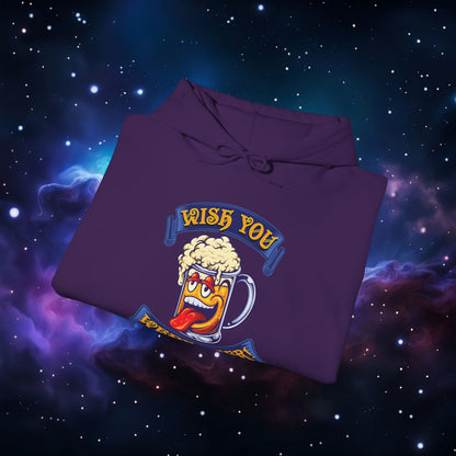 WISH YOU WERE BEER HOODIE