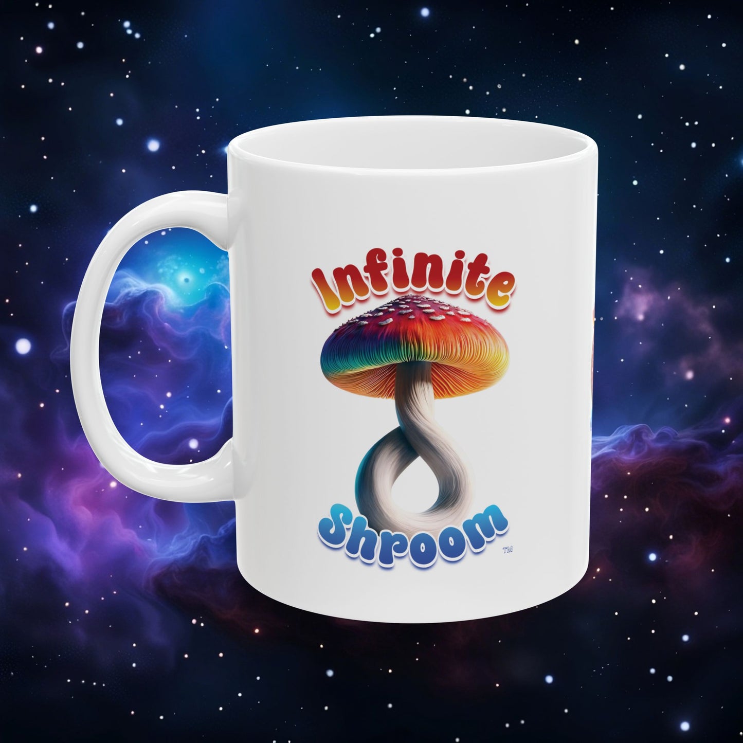 INFINITE SHROOM WHITE MUG