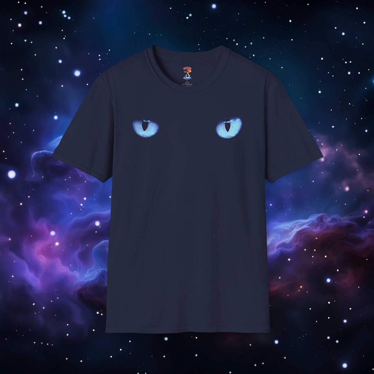 CAT EYES (BLUE) SHIRT