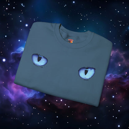 CAT EYES (BLUE) SWEATSHIRT