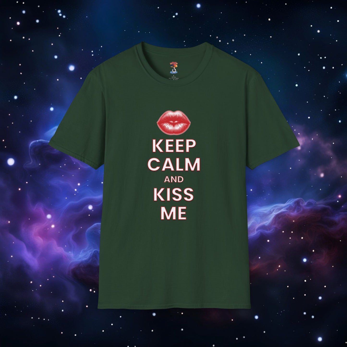 KEEP CALM AND KISS ME SHIRT