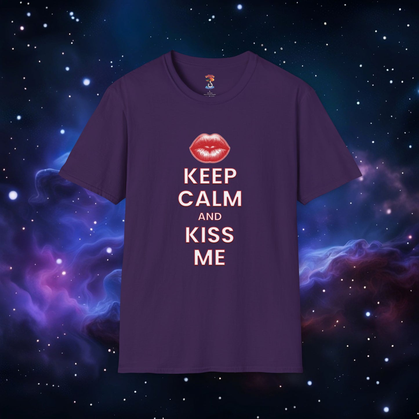 KEEP CALM AND KISS ME SHIRT