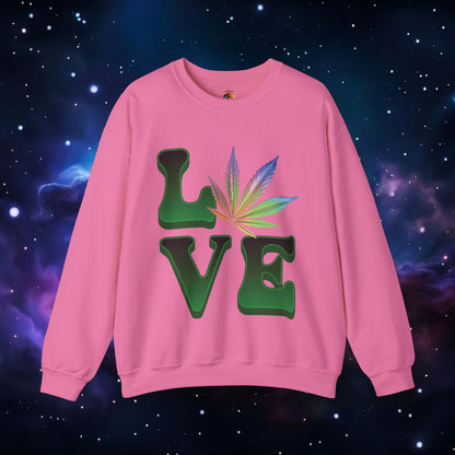 CANNABIS LOVE SWEATSHIRT