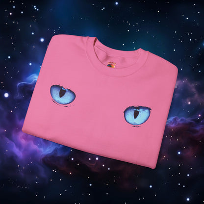 CAT EYES (BLUE) SWEATSHIRT