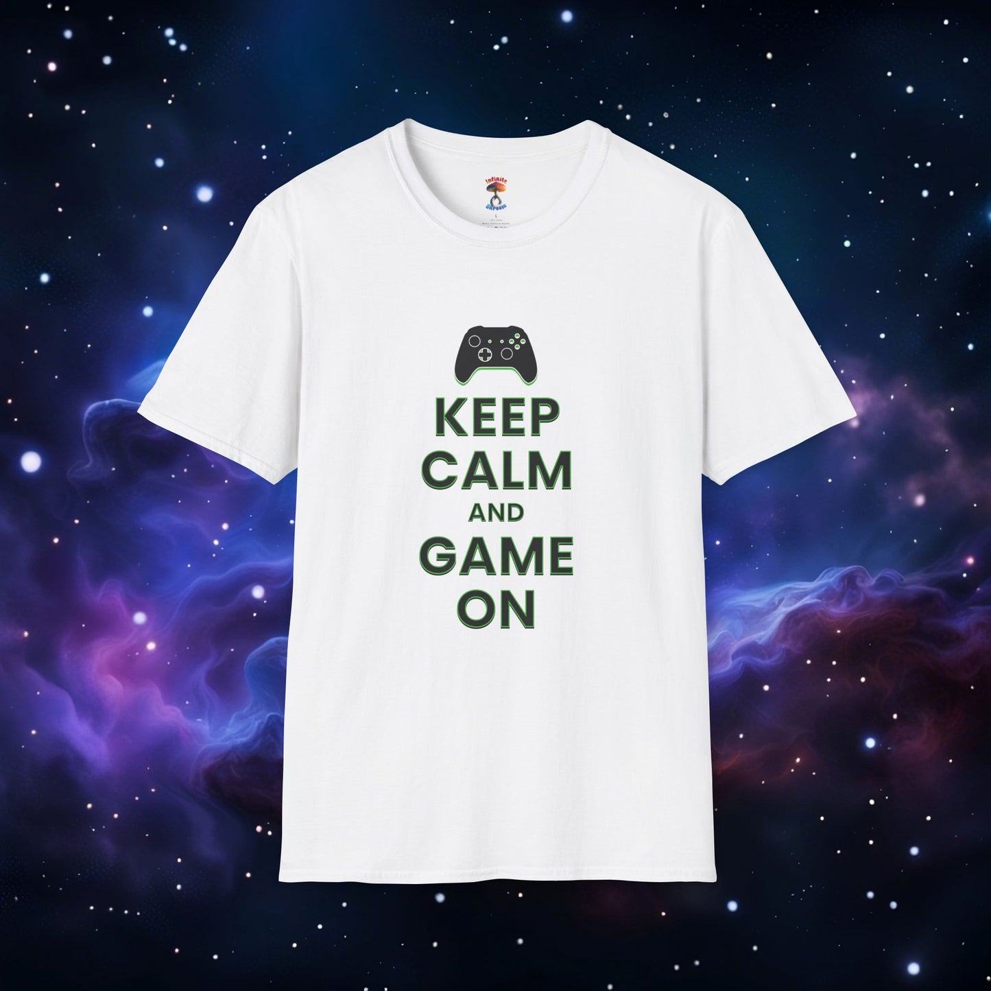 KEEP CALM AND GAME ON XB SHIRT