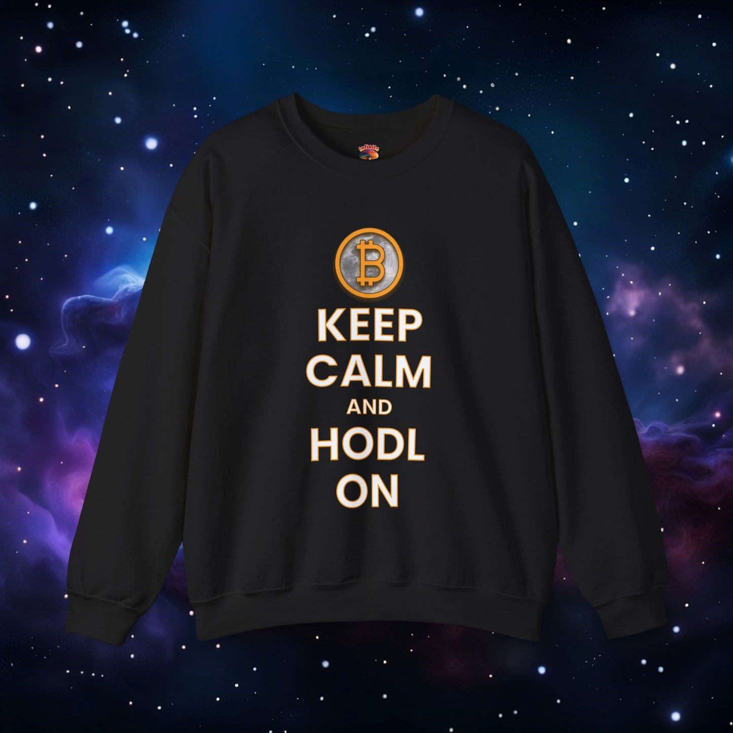 KEEP CALM AND HODL ON SWEATSHIRT