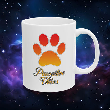 PAWSITIVE VIBES MUG