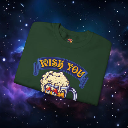 WISH YOU WERE BEER SWEATSHIRT