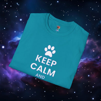 KEEP CALM AND PET ME SHIRT