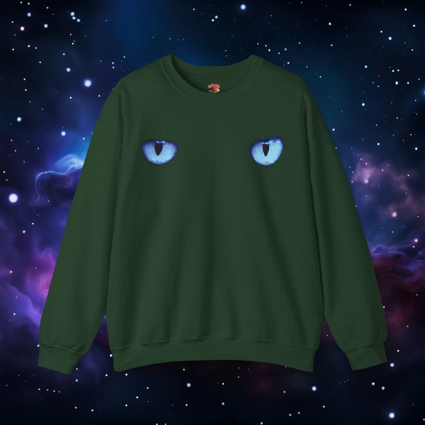 CAT EYES (BLUE) SWEATSHIRT