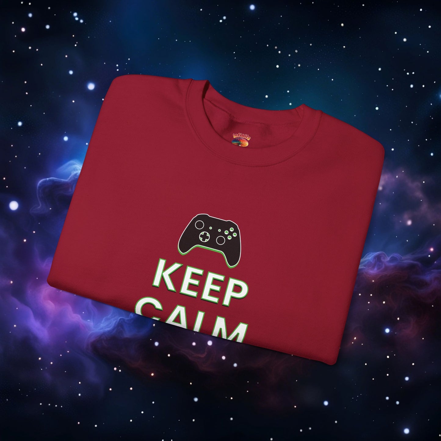 KEEP CALM AND GAME ON XB SWEATSHIRT