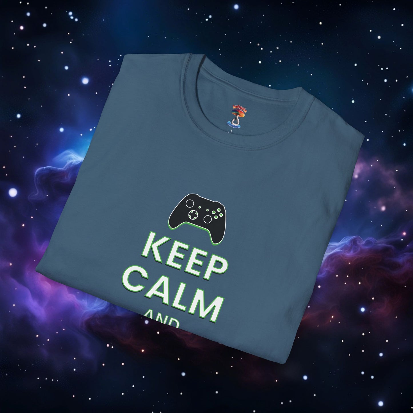 KEEP CALM AND GAME ON XB SHIRT