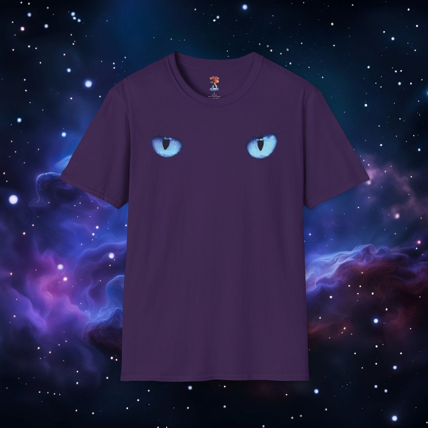 CAT EYES (BLUE) SHIRT