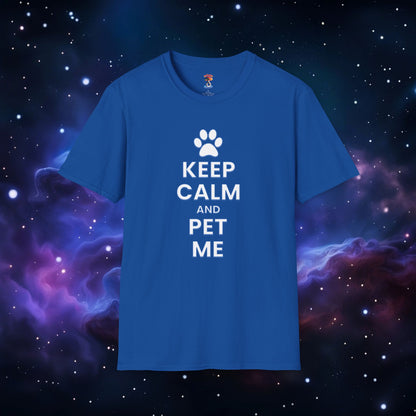 KEEP CALM AND PET ME SHIRT