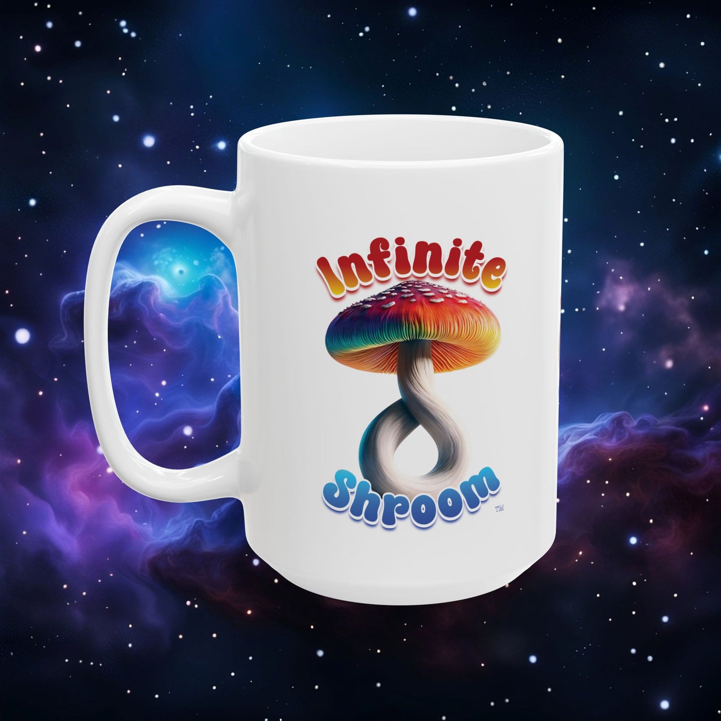 INFINITE SHROOM WHITE MUG