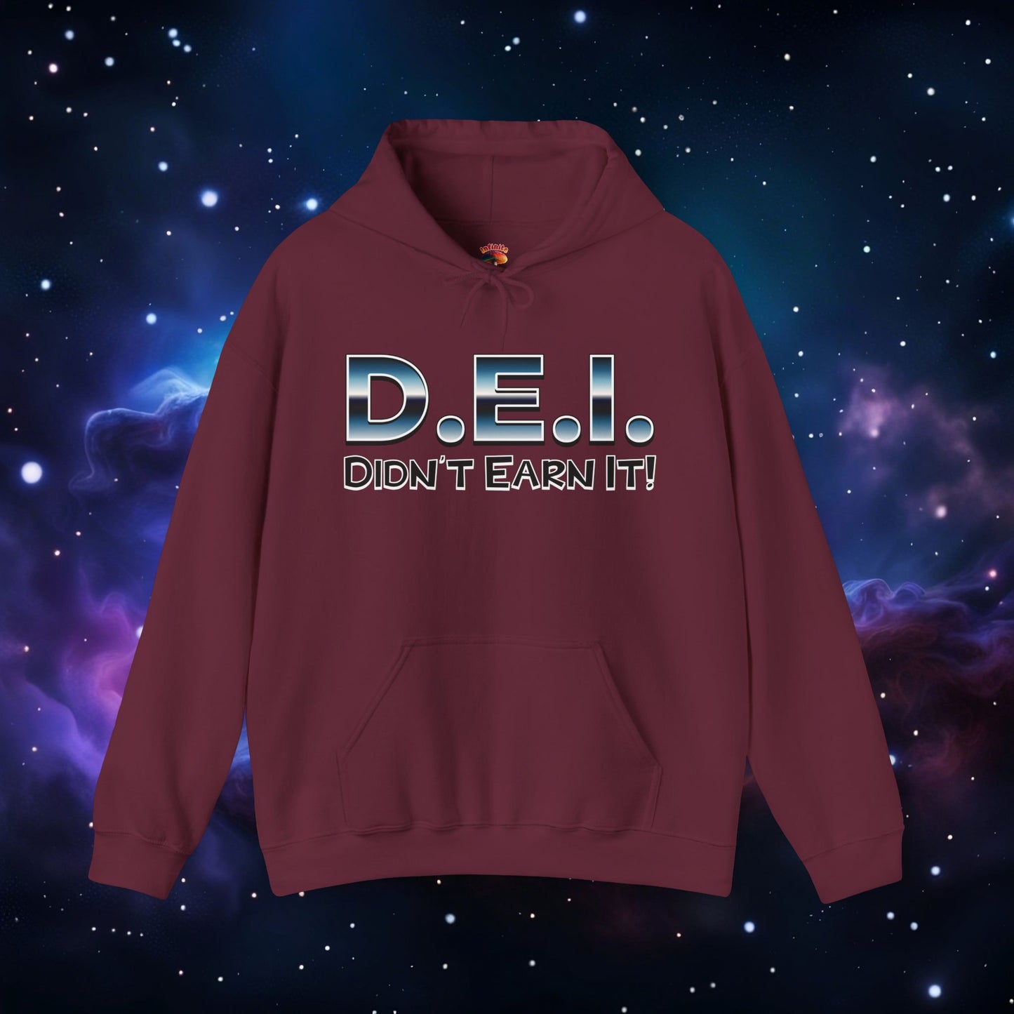 D.E.I. DIDN'T EARN IT HOODIE