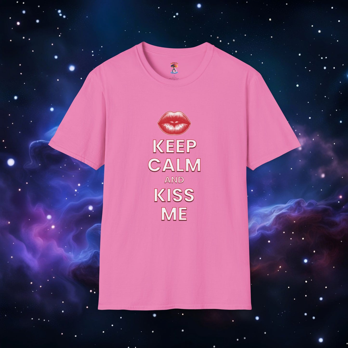 KEEP CALM AND KISS ME SHIRT