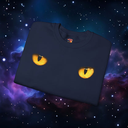 CAT EYES (YELLOW) SWEATSHIRT