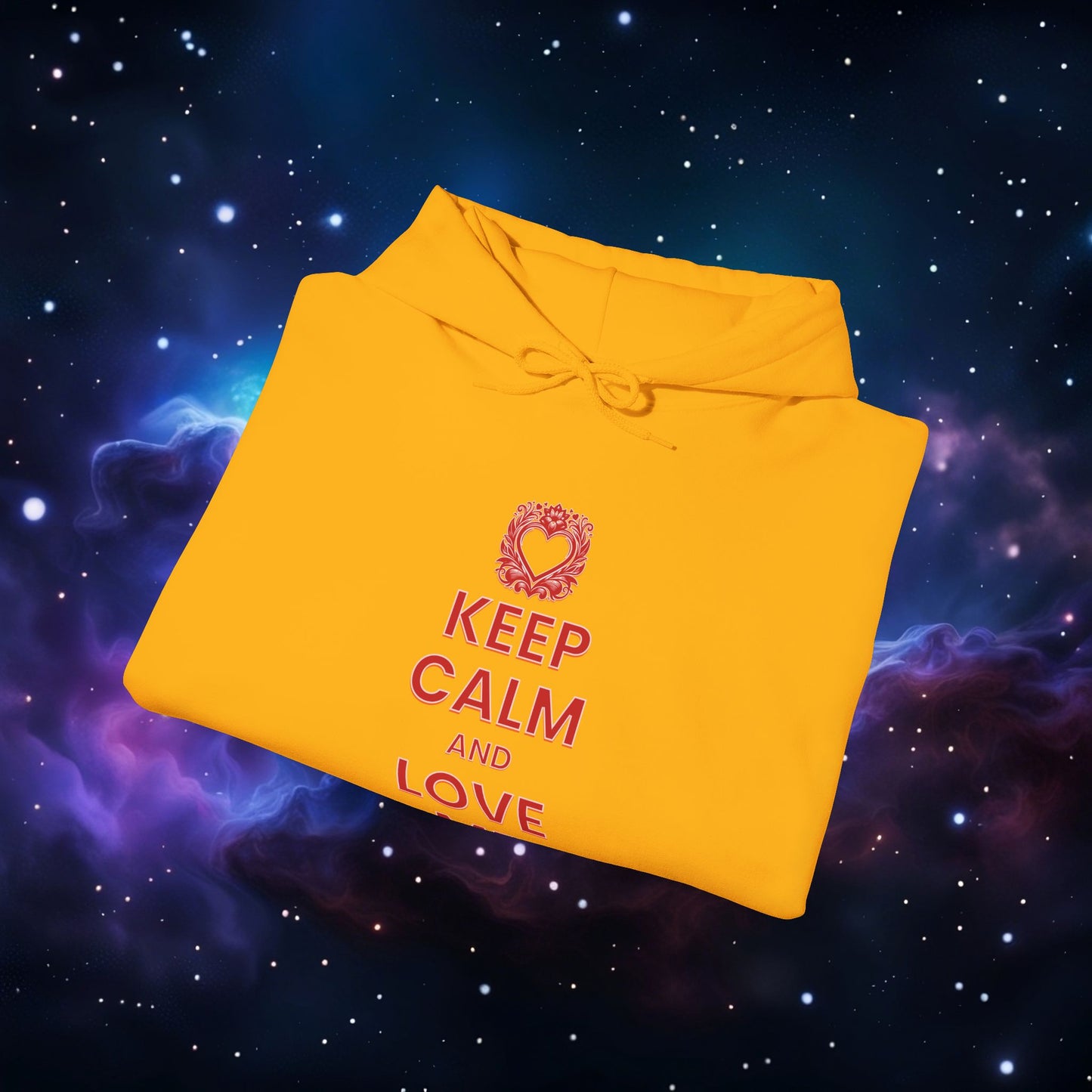 KEEP CALM AND LOVE ME HOODIE