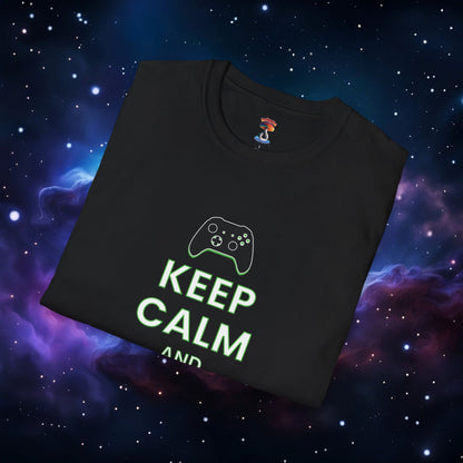 KEEP CALM AND GAME ON XB SHIRT