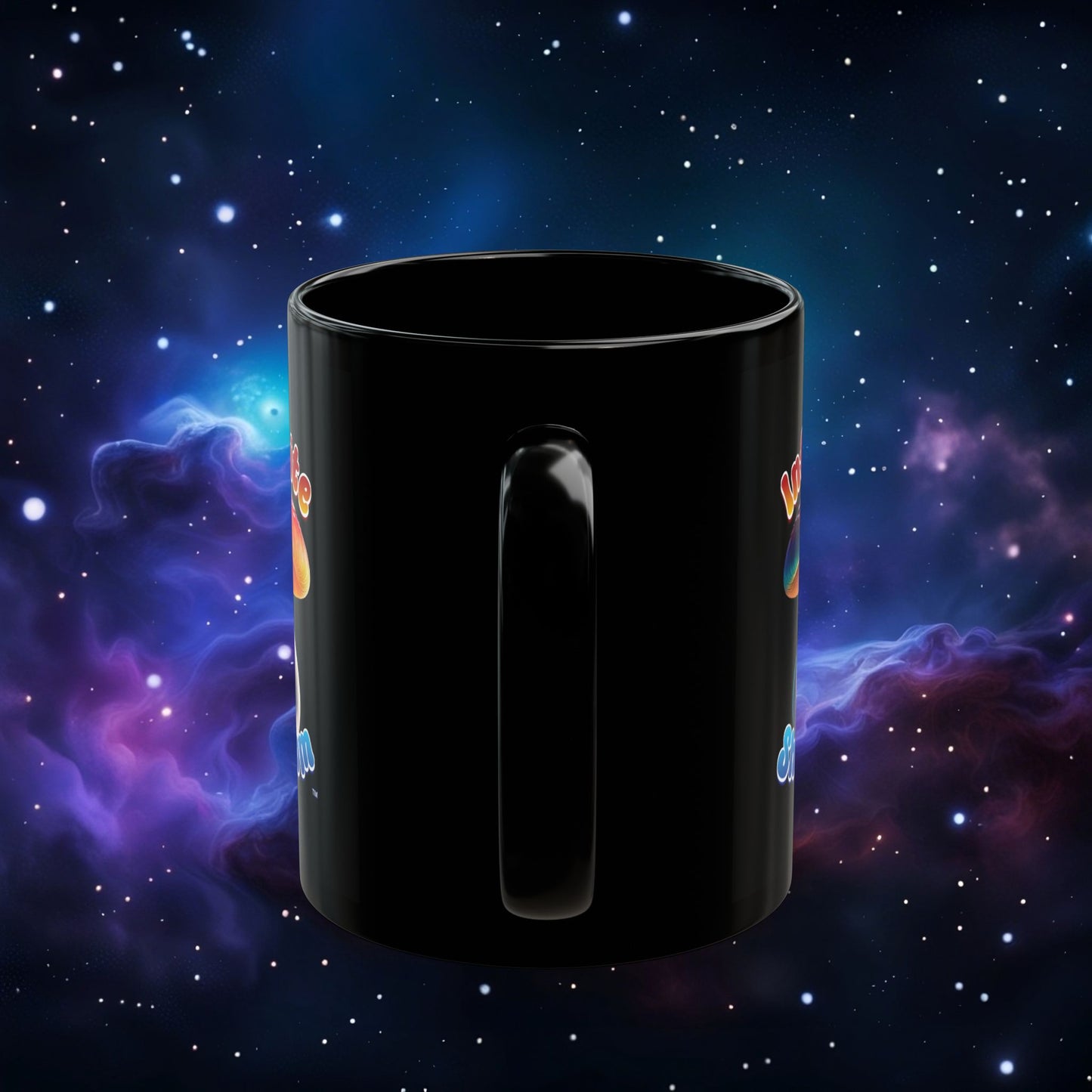 INFINITE SHROOM BLACK MUG