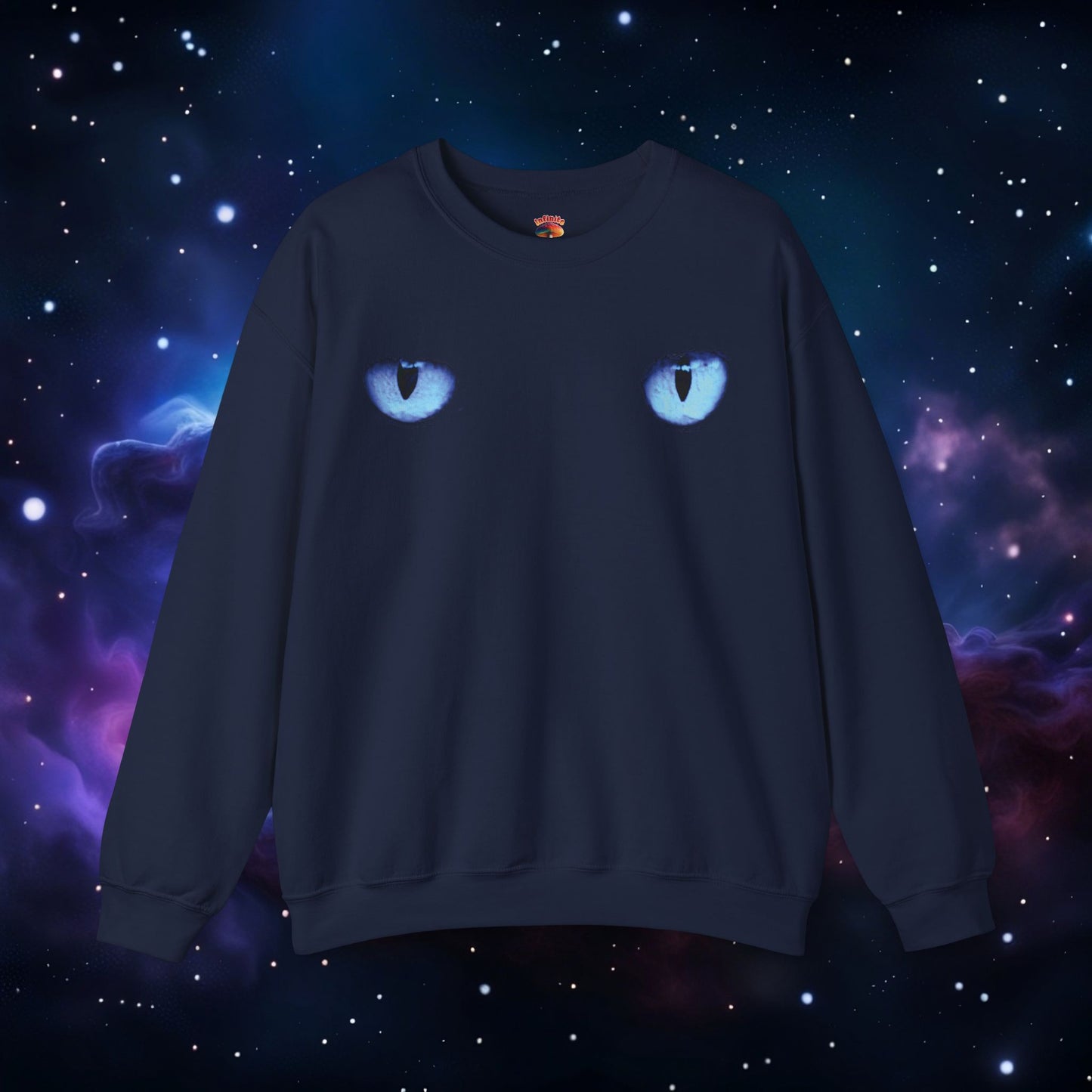 CAT EYES (BLUE) SWEATSHIRT