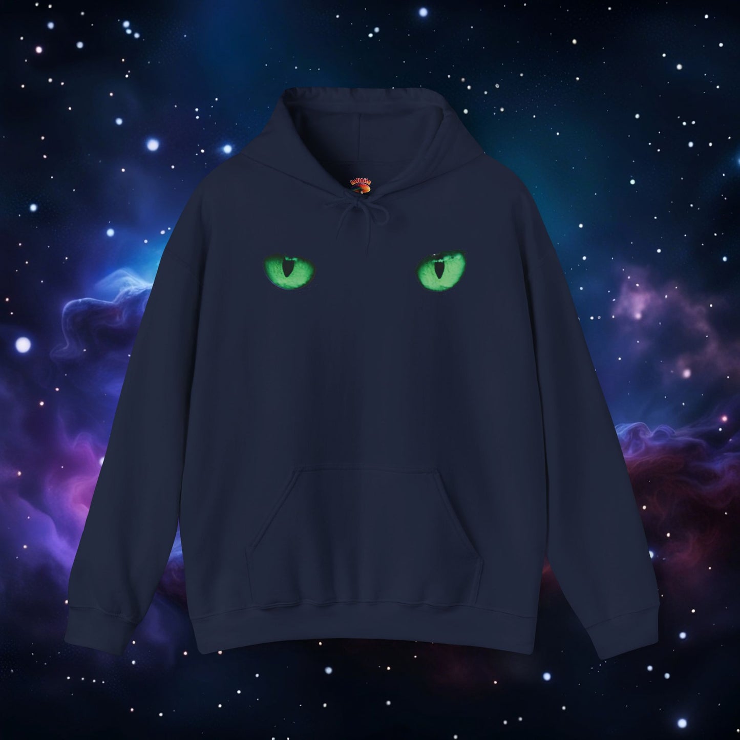 CAT EYES (GREEN) HOODIE