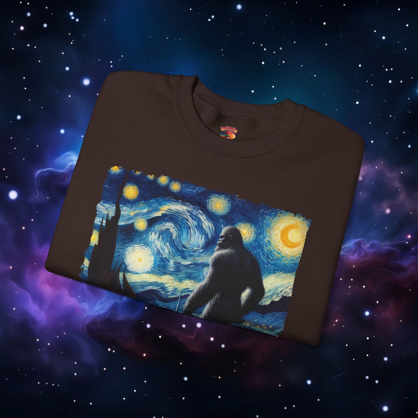 BIGFOOT STARY NIGHT SWEATSHIRT