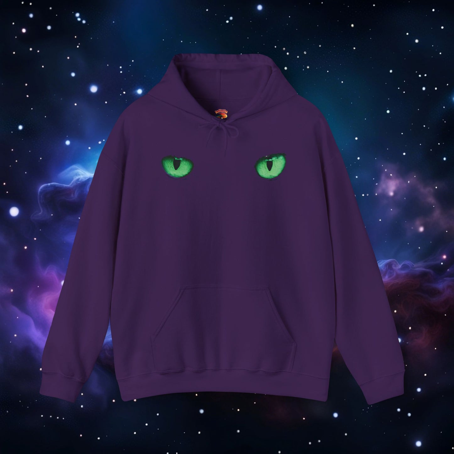 CAT EYES (GREEN) HOODIE