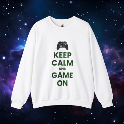 KEEP CALM AND GAME ON XB SWEATSHIRT