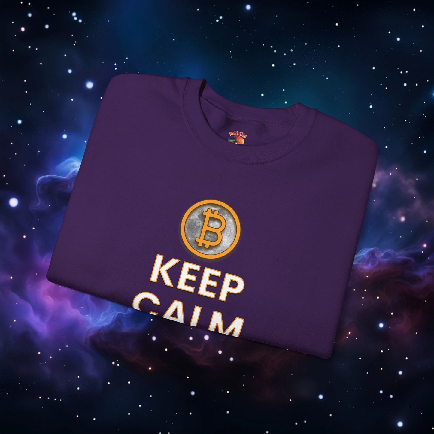 KEEP CALM AND HODL ON SWEATSHIRT