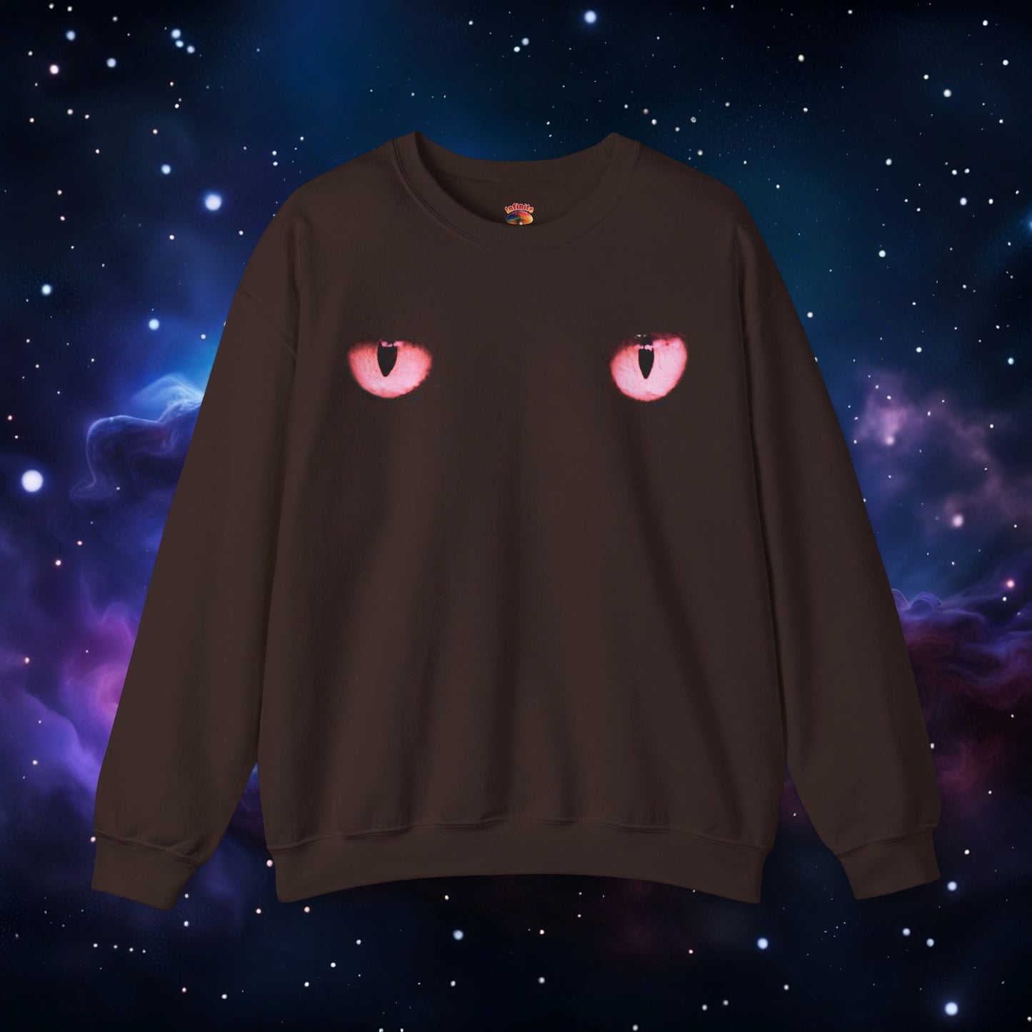 CAT EYES (RED) SWEATSHIRT