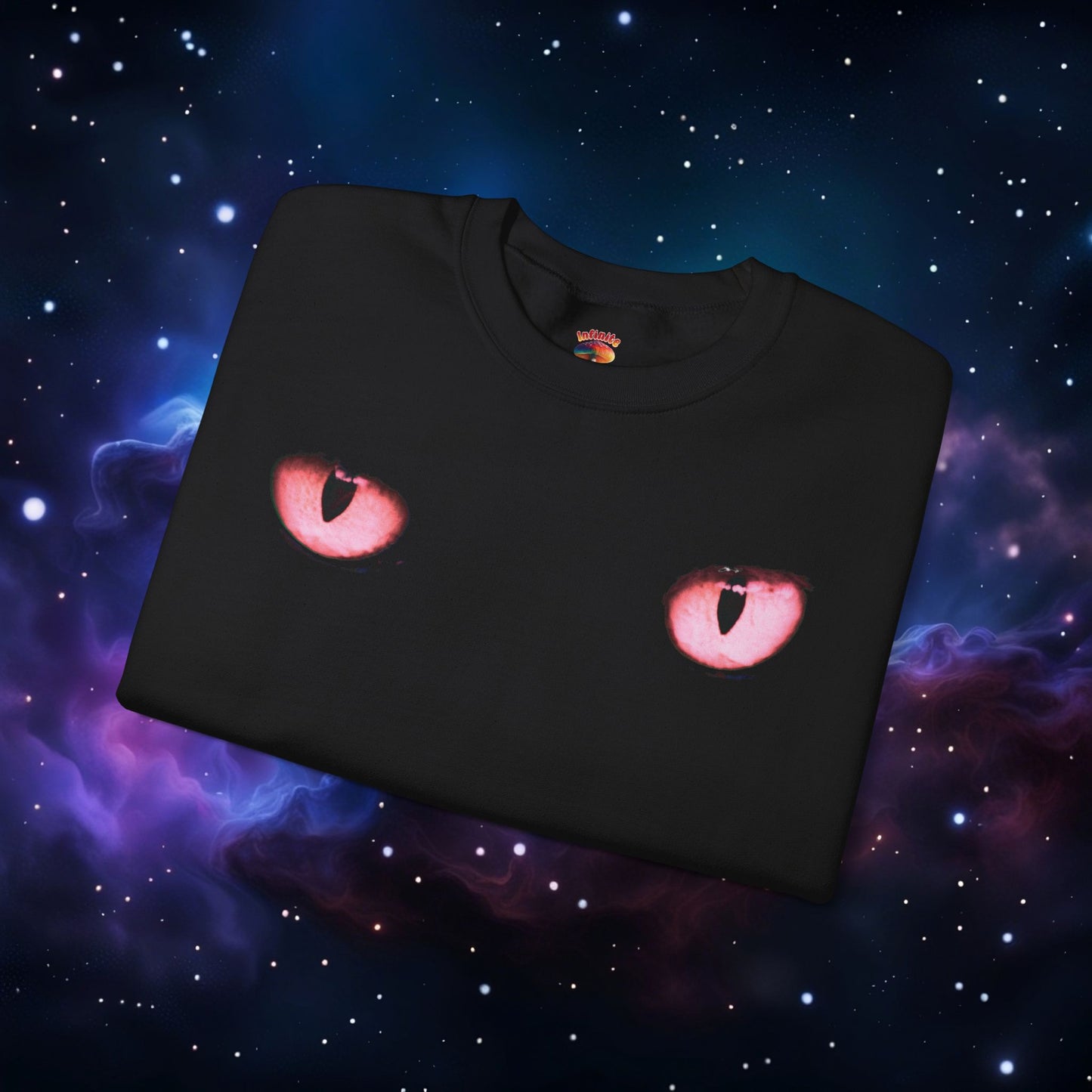 CAT EYES (RED) SWEATSHIRT